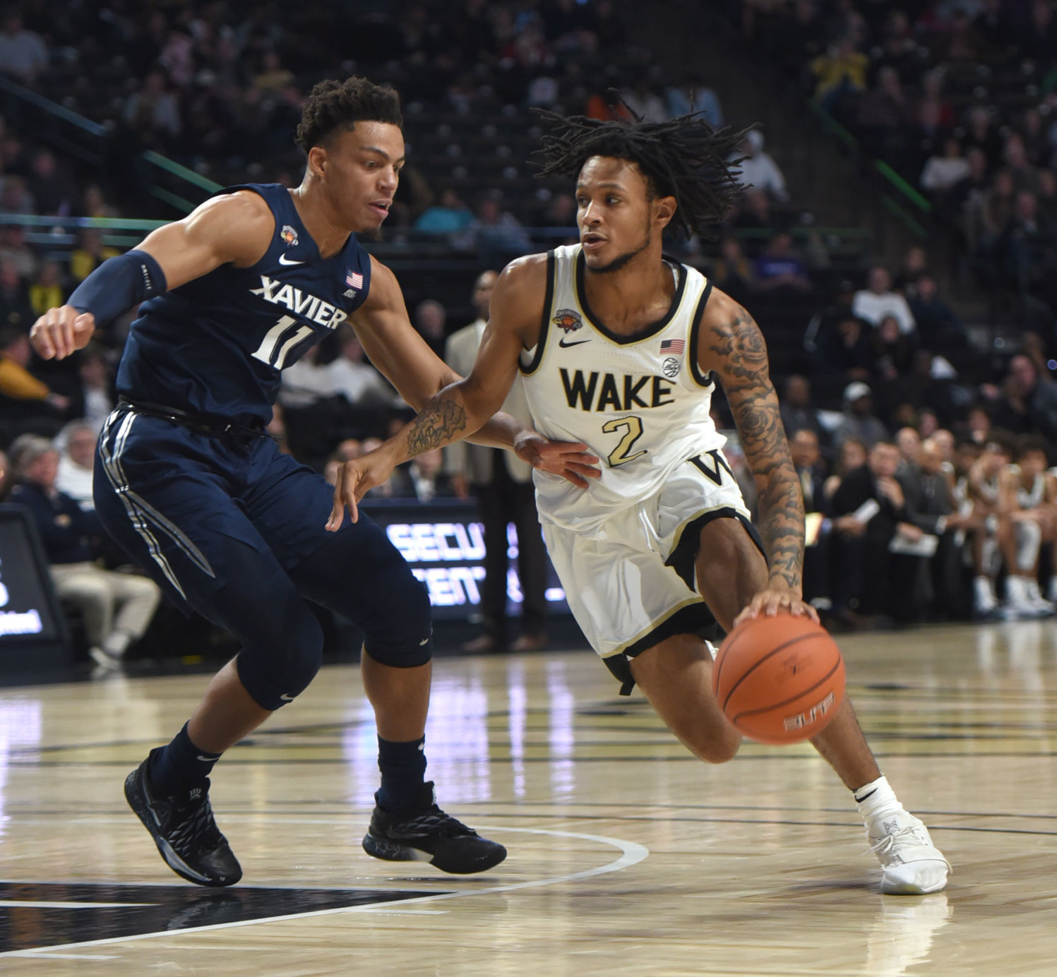 Xavier Wake Forest basketball